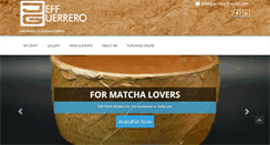 Desktop Screenshot of guerreroceramics.com